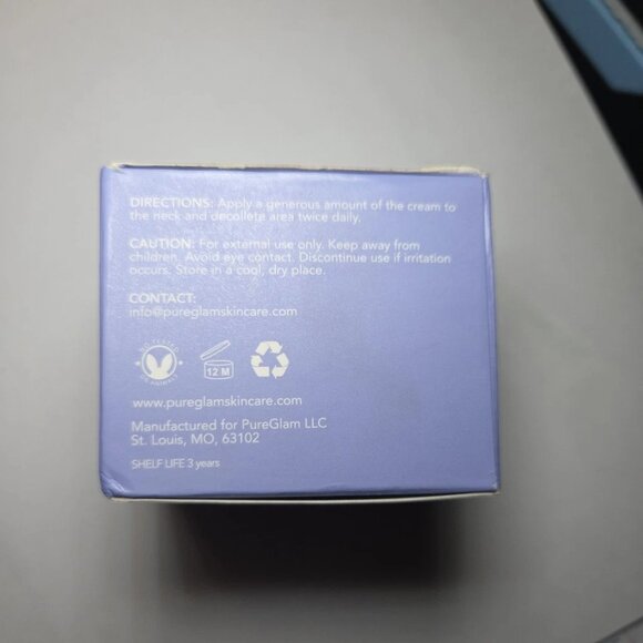 PureGlam Neck Firming Cream: Tightening & Lifting Anti-Aging Moisturizer 50ML - Picture 2 of 5